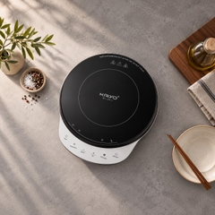 Bếp từ đơn lõi đồng Kaiyo dáng tròn model KIH-426 công suất 1800W
