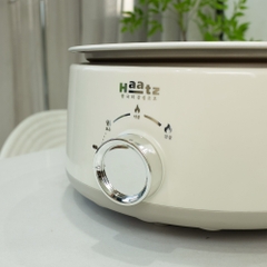 Nồi lẩu điện Haatz lòng phủ ceramic an toàn có thể tháo rời 5 lít
