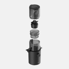 Máy Ép Chậm Trái Cây Nguyên Quả Locknlock Slow Juicer Đảo Chiều Thông Minh EJJ441BLK