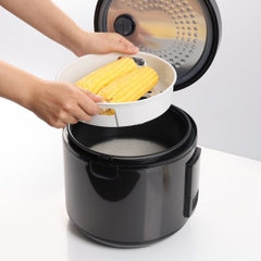 Nồi cơm điện LocknLock Daily Rice Cooker EJR472BLK dung tích 1.8L - Màu đen