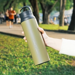 Bình giữ nhiệt chân không inox 304 có lưới lọc trà Kaiyo dung tích 800ml