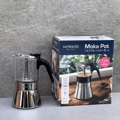 Ấm đun pha cà phê Chính hãng KAIYO MOKA POT