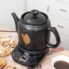 [Bản Tiếng Việt] Ấm sắc thuốc Bear 4 lít gốm sứ cao cấp an toàn (sắc thuốc, đun trà thảo dược tự động)