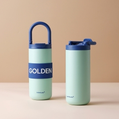 Bình Giữ Nhiệt LocknLock Fold Grip Tumbler Tay Cầm Gập LHC4435/LHC4436