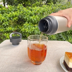 Bình giữ nhiệt chân không inox 304 có lưới lọc trà Kaiyo dung tích 800ml