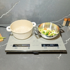 Bếp từ đôi lõi đồng 100% KAIYO công suất 3300w bảo hành chính hãng 2 năm KIH-407