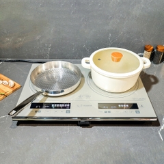 Bếp từ đôi lõi đồng 100% KAIYO công suất 3300w bảo hành chính hãng 2 năm KIH-407