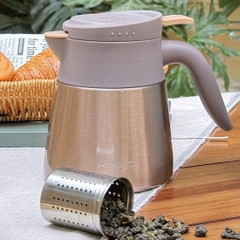 Bình giữ nhiệt inox 304 Kaiyo có lõi lọc trà 500ml
