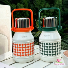 Phích Giữ Nhiệt 2 Lớp Inox 304 Kaiyo 800ml
