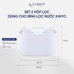 Bình lọc nước đa năng Kaiyo dung tích 4.2L loại bỏ 99% tạm chất, kim loại nặng