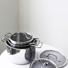 Bộ nồi Haatz inox 304 đúc liền khối INCHEON