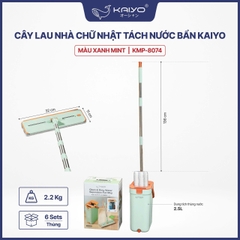 Cây lau nhà chữ nhật tách nước bẩn thông minh Kaiyo