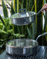 Chảo inox 316 HAATZ đúc liền khối thành đứng