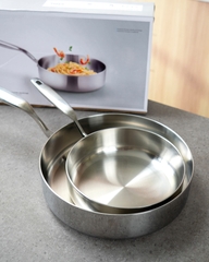 Chảo inox 316 HAATZ đúc liền khối thành đứng
