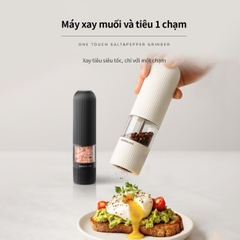 Máy xay muối & tiêu 1 chạm LocknLock One Touch Salt & Pepper Grinder CKO118