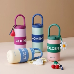 Bình Giữ Nhiệt LocknLock Fold Grip Tumbler Tay Cầm Gập LHC4435/LHC4436