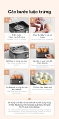 Máy hấp trứng và đa dạng món hấp khác LocknLock Multi Egg Cooker EJE223GRY