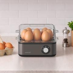 Máy hấp trứng và đa dạng món hấp khác LocknLock Multi Egg Cooker EJE223GRY