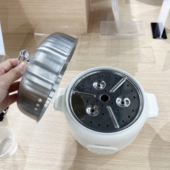 Nồi điện đa năng LocknLock Digital Multipot EJP186IVY kèm xừng hấp inox 304