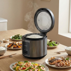 Nồi cơm điện LocknLock Essential Rice Cooker EJR452BLK