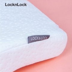 Gối Memory Foam 50D LocknLock HLW114 (62 x 34 x 10 cm) cao su non đàn hồi cao êm ái và hỗ trợ tối ưu cho cổ và vai