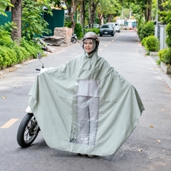 Áo mua siêu nhẹ KAIYO Polyester cao cấp mỏng nhẹ thoáng khí form to rộng mặc rất thoải mái không bí bách, không nhàu