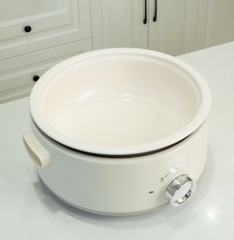 Nồi lẩu điện Haatz lòng phủ ceramic an toàn có thể tháo rời 5 lít