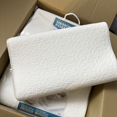 Gối Memory Foam LocknLock ruột cao su non mút hoạt tính thoáng khí 50D HLW111