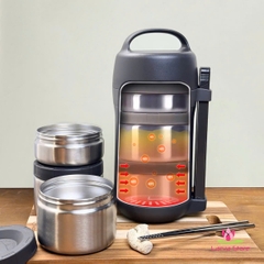 bo hop com giu nhiet Kaiyo 1600ml