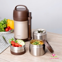 Bộ hộp cơm giữ nhiệt Kaiyo 1600ml