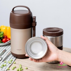 Bộ hộp cơm giữ nhiệt Kaiyo 1600ml