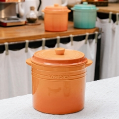 Hũ gốm sứ muối dưa cà Rainbow Kaiyo dung tích 2 lít