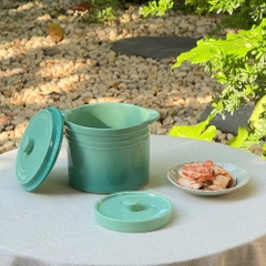 Hũ gốm sứ muối dưa cà Rainbow Kaiyo dung tích 2 lít