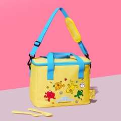 Túi giữ lạnh LocknLock dung tích lớn 13 lít Balloon Friends HWB557YEL_BF
