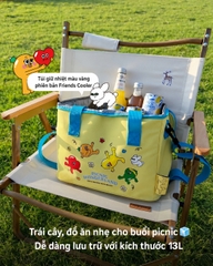 Túi giữ lạnh LocknLock dung tích lớn 13 lít Balloon Friends HWB557YEL_BF
