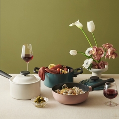 Bộ Nồi Và Chảo Sâu Lòng Locknlock 3 Món LDE1181IHS01