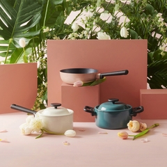 Bộ Nồi Và Chảo Sâu Lòng Locknlock 3 Món LDE1181IHS01