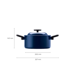 Nồi Decore Lock&Lock Lòng Phủ Ceramic Chống Dính LDE1202IH 20cm