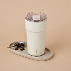 Bình giữ nhiệt LocknLock Metro Cafe LHC4359 - 650ml | LHC4357 - 500ml lòng phủ sứ giữ nguyên hương vị đồ uống