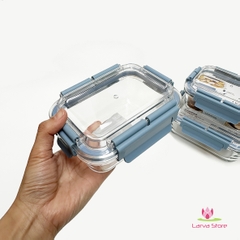Hộp Thủy Tinh Chịu Nhiệt LocknLock Nắp Vòm Nhựa Tritan LLG491 - LLG492 - LLG493