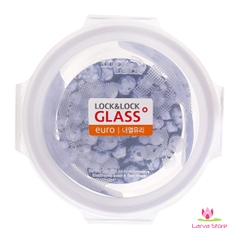 Hộp thủy tinh hình tròn chịu nhiệt Lock&Lock LLG821 380ml Ø100x65mm