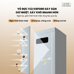 Tủ sấy quần áo Bear HGJ-D12D5