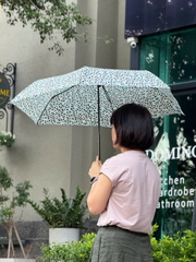 Ô gấp gọn siêu nhẹ có móc treo Kaiyo họa tiết lá (ô 6 nan)