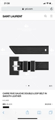 YSL SAINT LAURENT BELTS - LIKE AUTH 99%