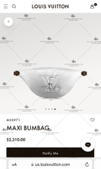 LV MAXI BUMBAG M20971 - LIKE AUTH 99%