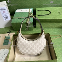 GUCCI HALF-MOON-SHAPED MINI BAG WITH INTERLOCKING G 726843 - LIKE AUTH 99%