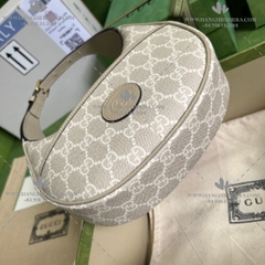 GUCCI HALF-MOON-SHAPED MINI BAG WITH INTERLOCKING G 726843 - LIKE AUTH 99%