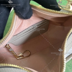 GUCCI HALF-MOON-SHAPED MINI BAG WITH INTERLOCKING G 726843 - LIKE AUTH 99%