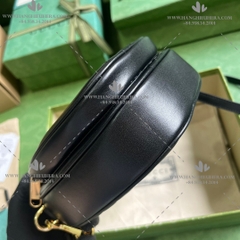 GUCCI INTERLOCKING G MINI HEART SHOULDER BAG 751628 - LIKE AUTH 99%