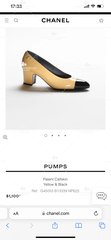 CHANEL PUMPS G45053 - LIKE AUTH 99%